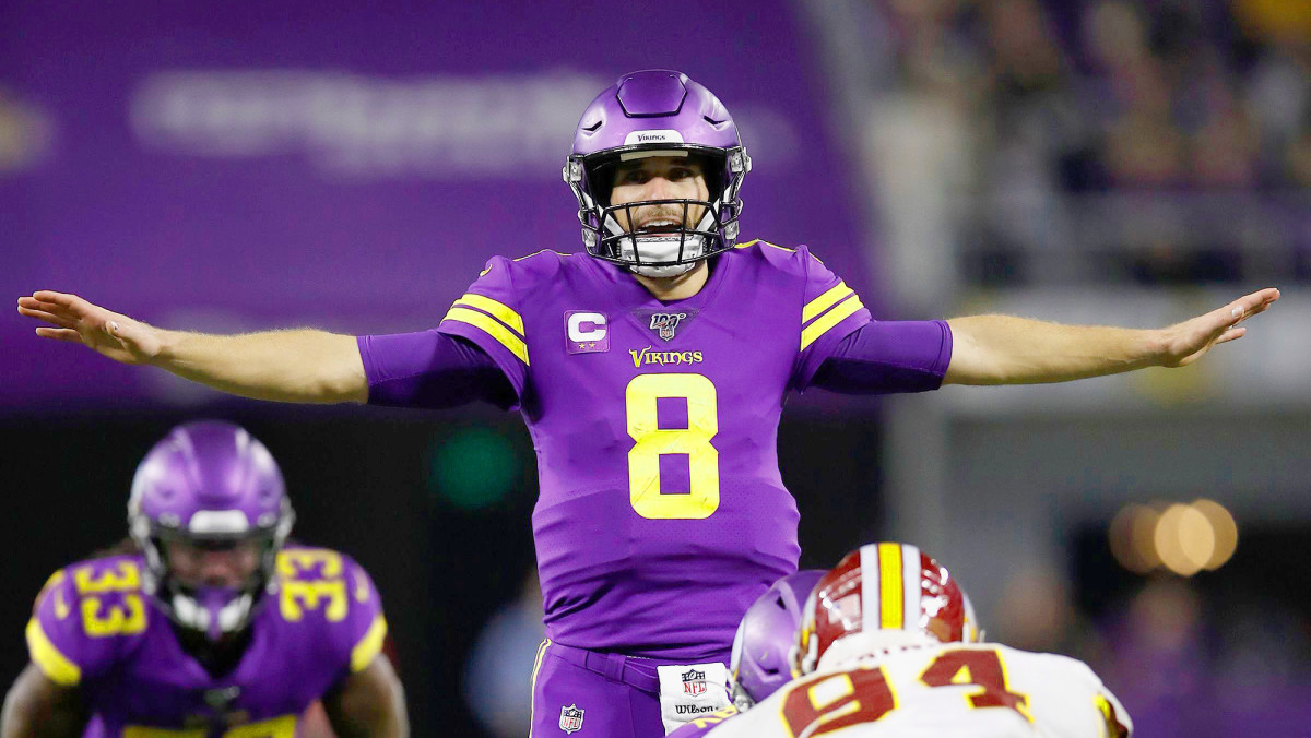 Kirk Cousins made it look easy against the Redskins, throwing for 285 yards—his lowest total during Minnesota's four-game wining streak.