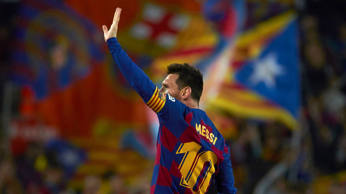 Lionel Messi had two goals and two assists vs Real Valladolid