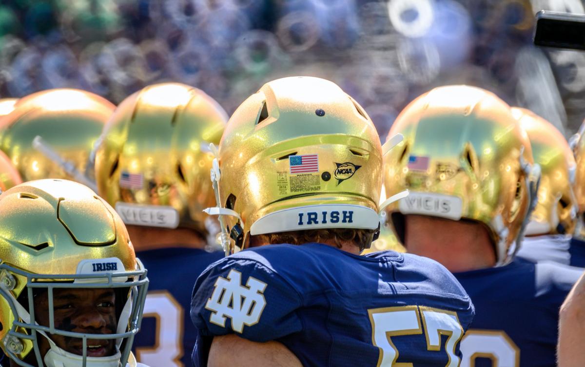 Notre Dame - Helmet