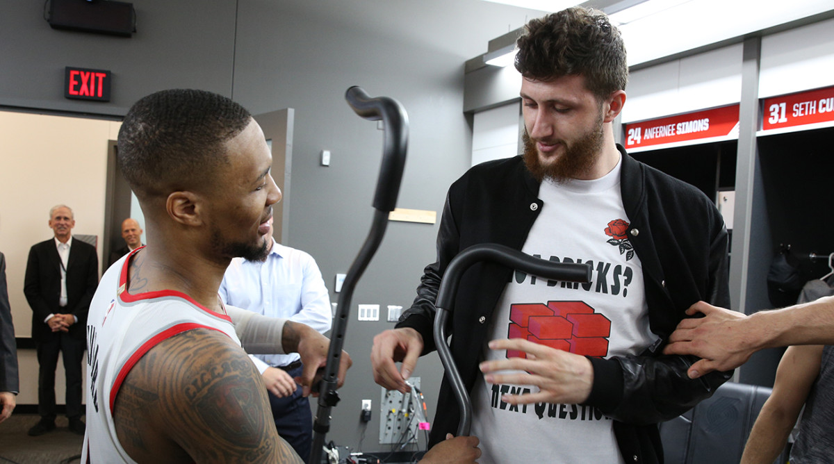 NBA Playoffs: Jusuf Nurkic trolls Russell Westbrook with T-shirt - Sports  Illustrated