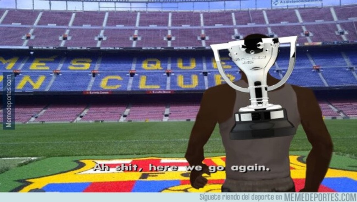 Los mejores 'memes' del Barça campeón de LaLiga, el gol decisivo de Messi y  más - Sports Illustrated, image size:1200x679