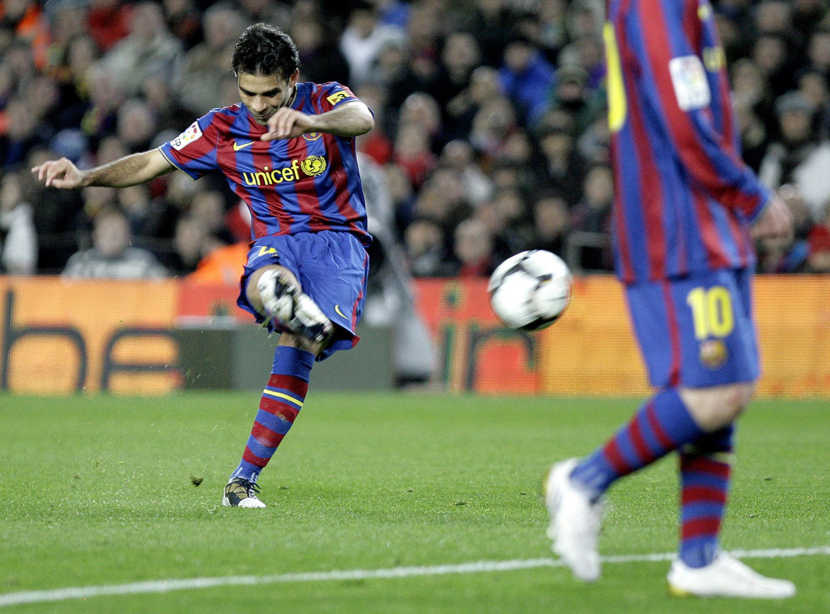 Barcelona's Mexican defender Rafa Marque