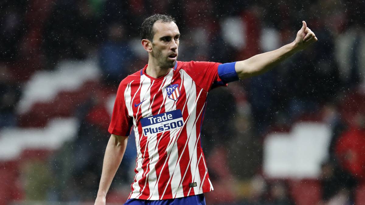 Resultado de imagen de godin atletico de madrid