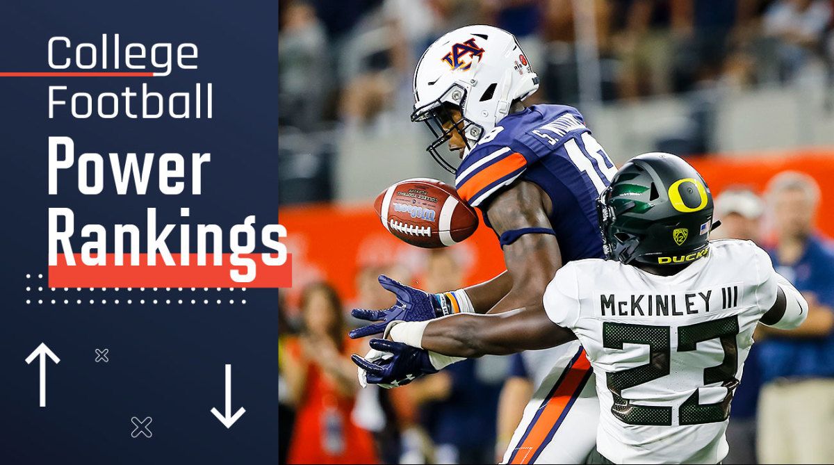 College Football Power Rankings Auburn Enters Top 10 Sports Illustrated