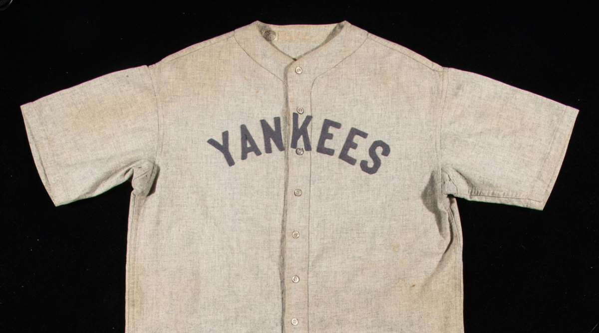 autographed babe ruth jersey