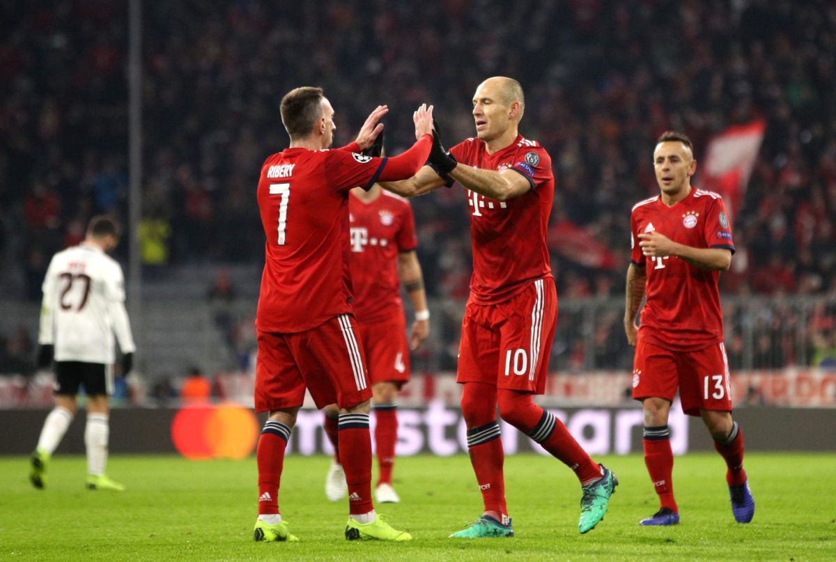 Arjen Robben,Rafinha,Franck Ribery