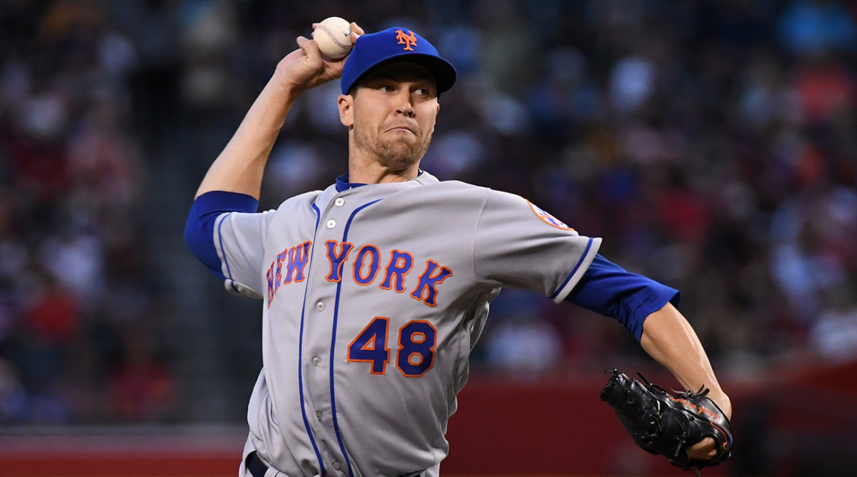 MLB best pitchers Mets Jacob deGrom throws hardest slider Sports