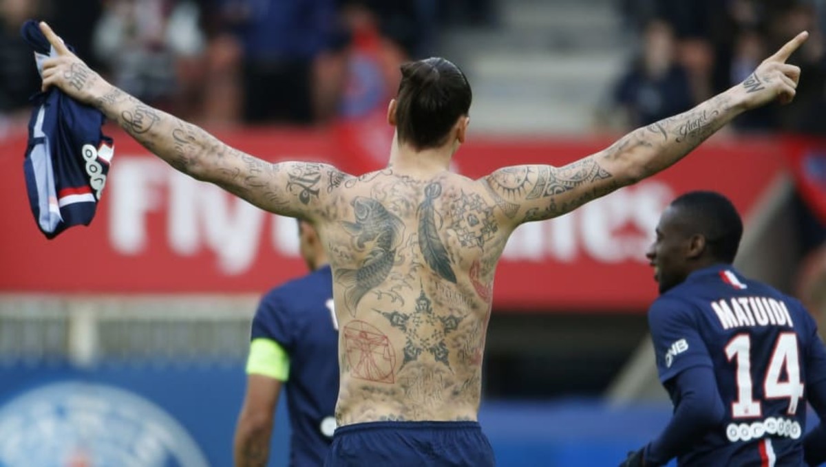 El significado de todos los tatuajes de Zlatan Ibrahimovic