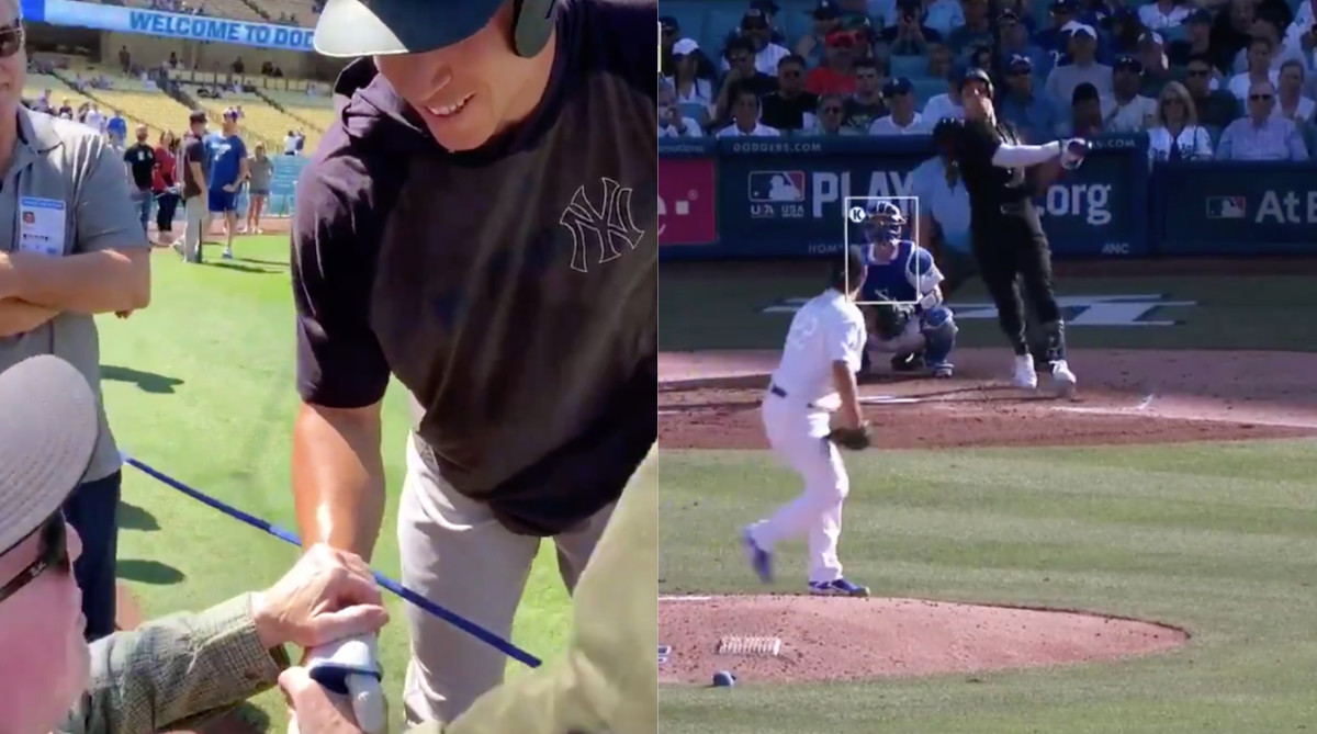 Aaron Judge fulfills home run promise for fan vs Dodgers (video