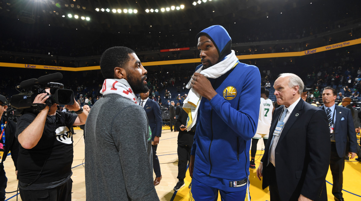 Kevin Durant, Kyrie Irving, Nets agree to contracts, NBA fans go wild