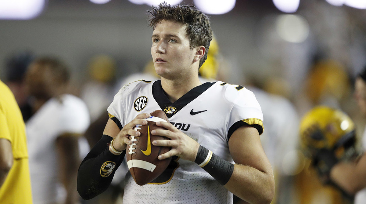Missouri QB Drew Lock His NFL draft pro day script
