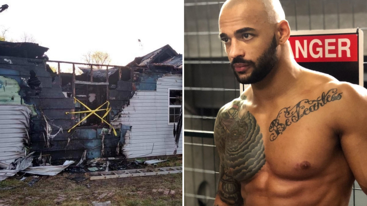 Wwe Wrestler Ricochets Mothers House Burns Down Sports Illustrated