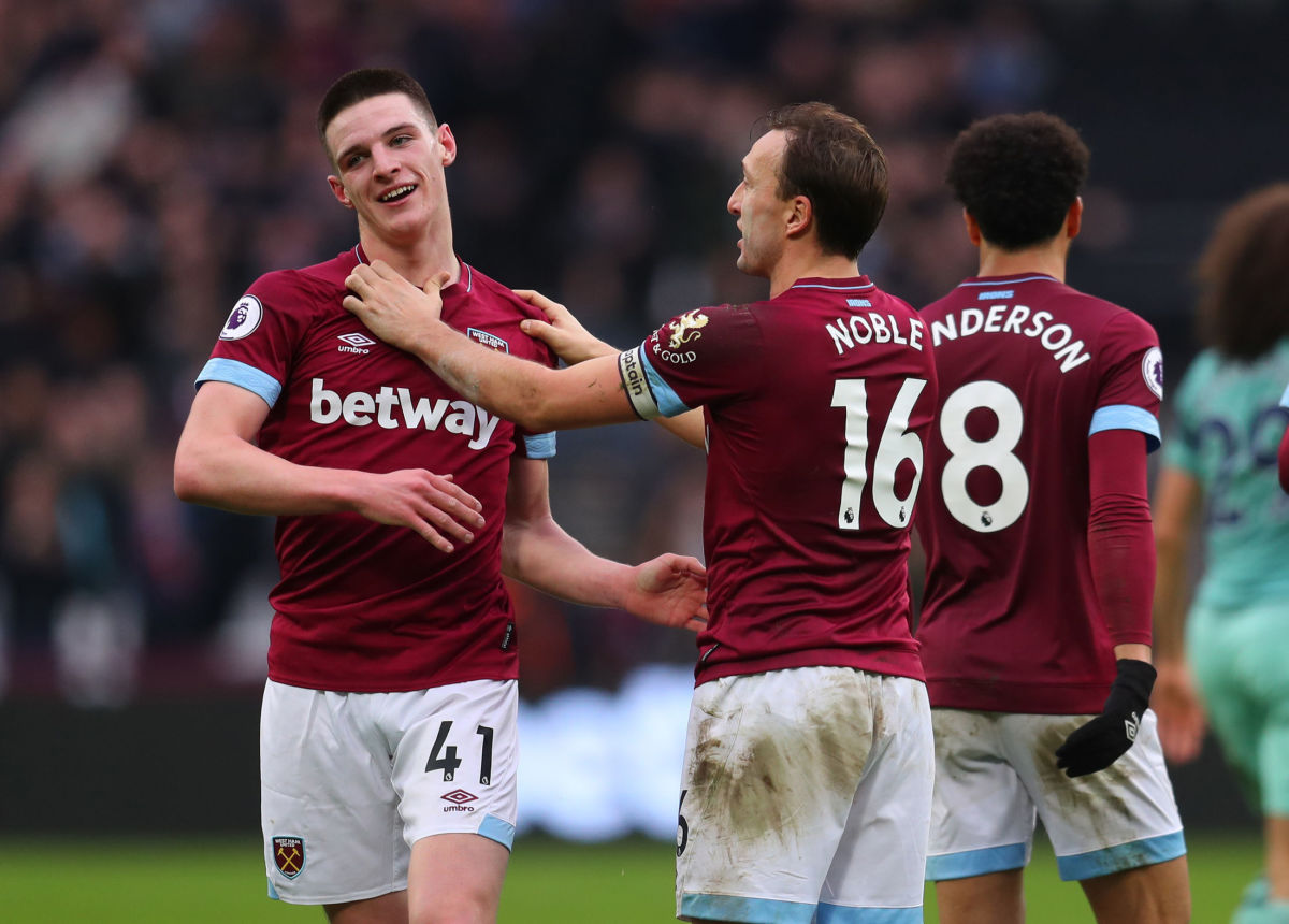 Mark Noble,Declan Rice