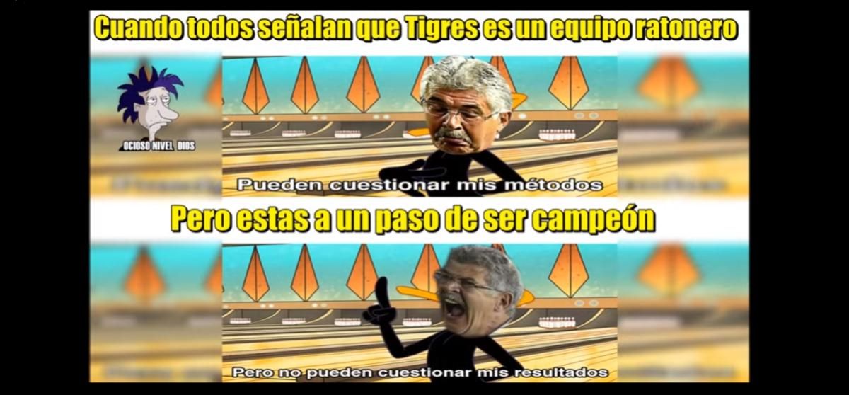 Los memes destacaron el estilo 'ratonero' de Tigres y la dura caída de