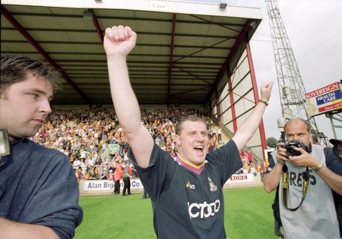 Bradford City manager Paul Jewell