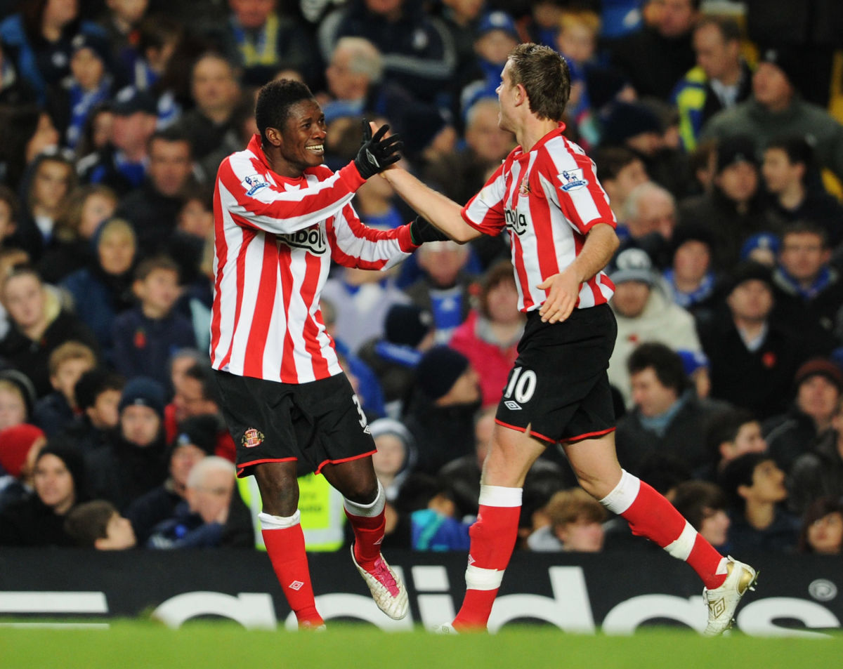 Asamoah Gyan,Jordan Henderson