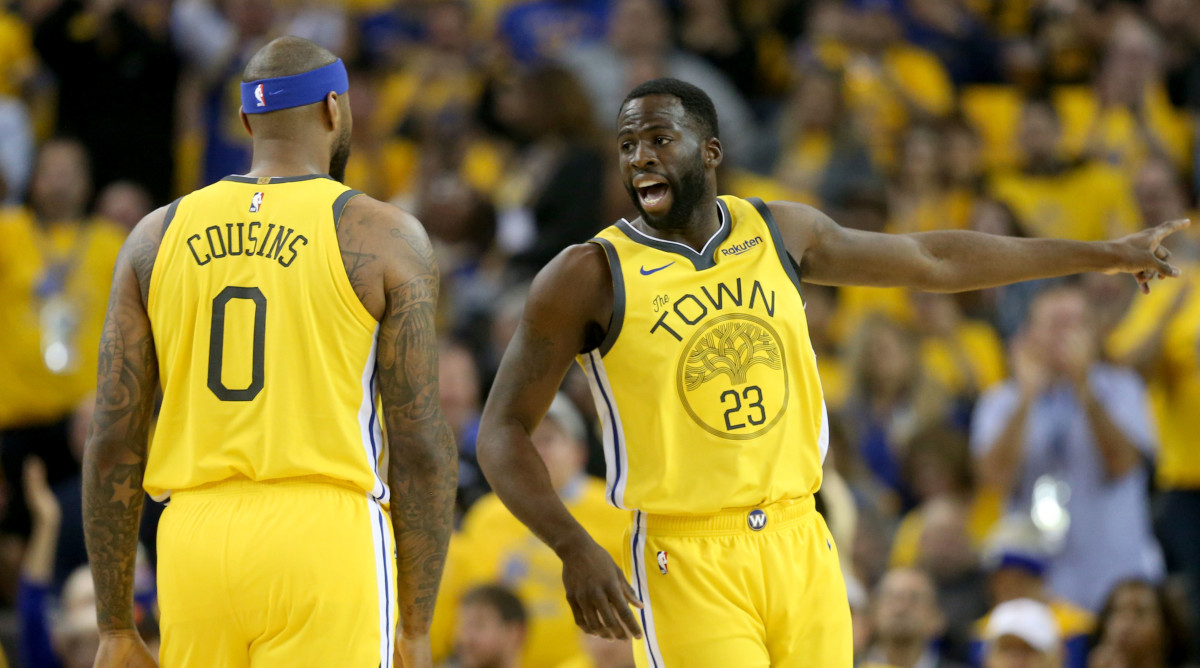 DeMarcus Cousins YELLING Golden State After Warriors VS Kings Game 