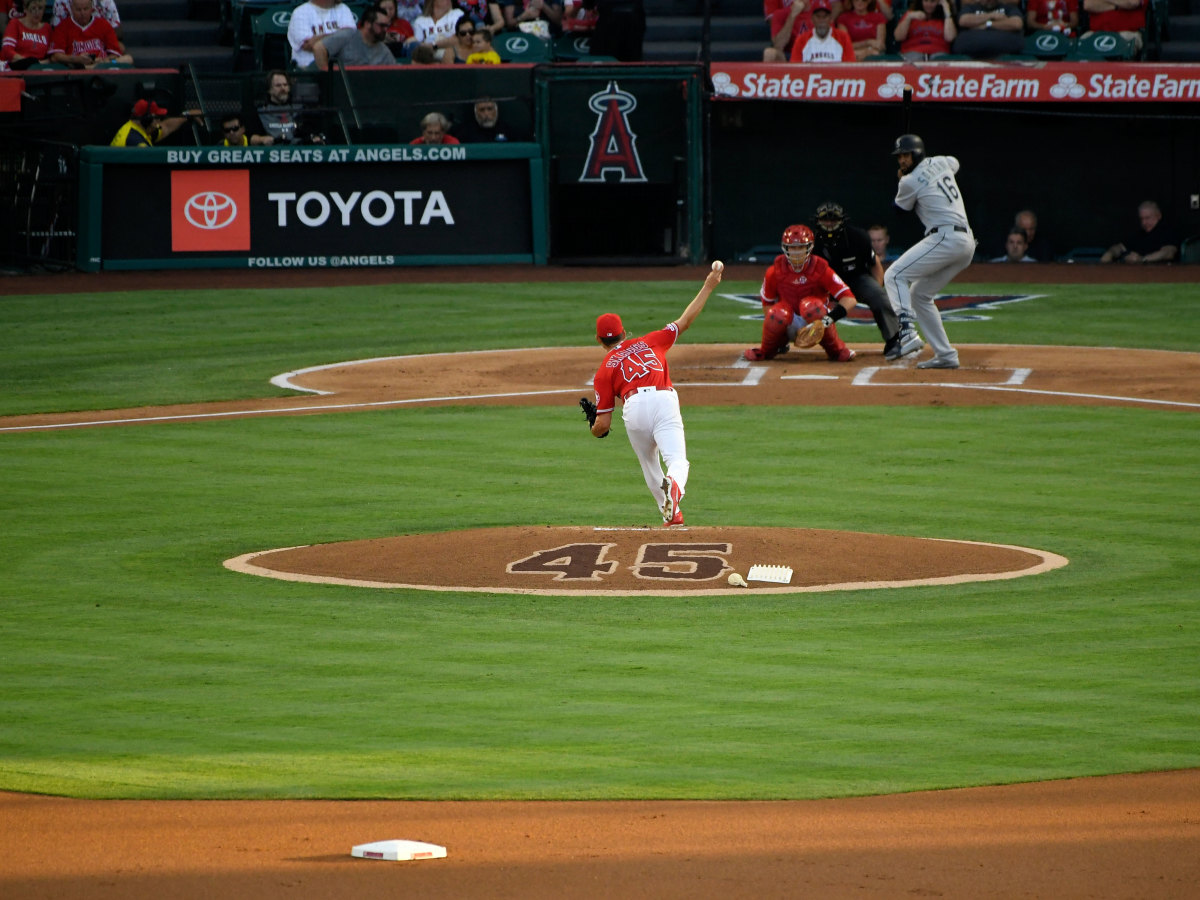 Angels have combined no-hitter, score 13 in first home game since death of  pitcher Skaggs