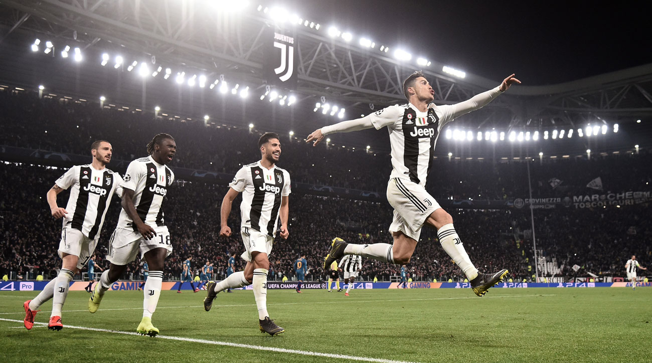 Juventus 3 Atletico Madrid 0 Ronaldo Nets Ucl Hat Trick