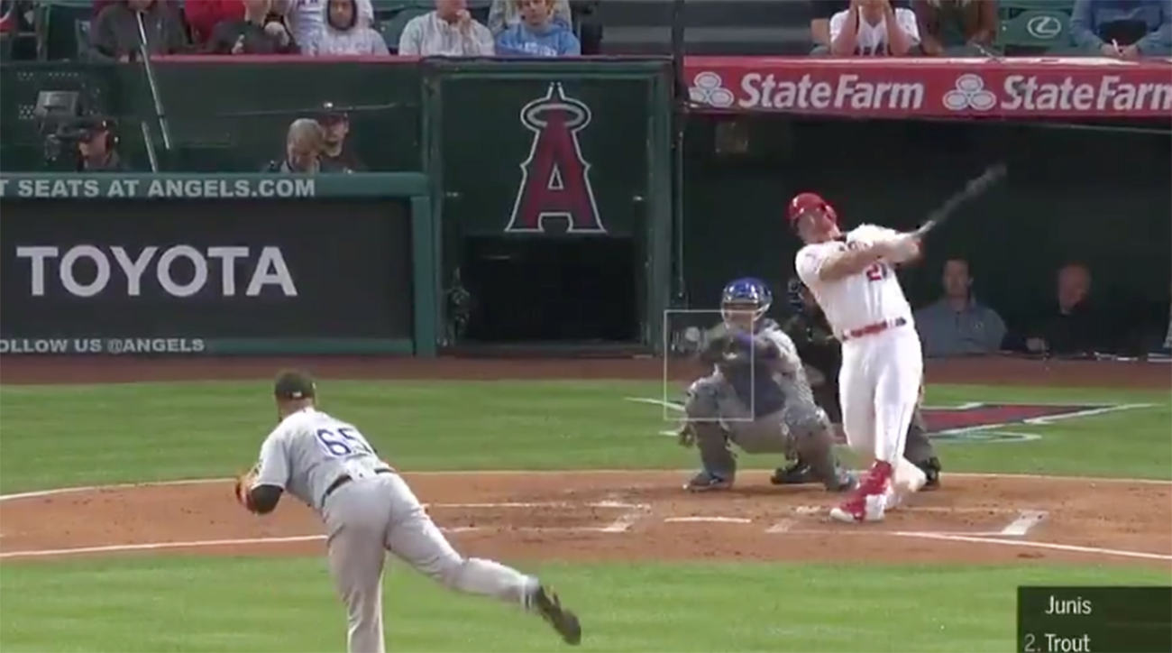 Mike Trout home run Hits 250th career HR with monster shot (video