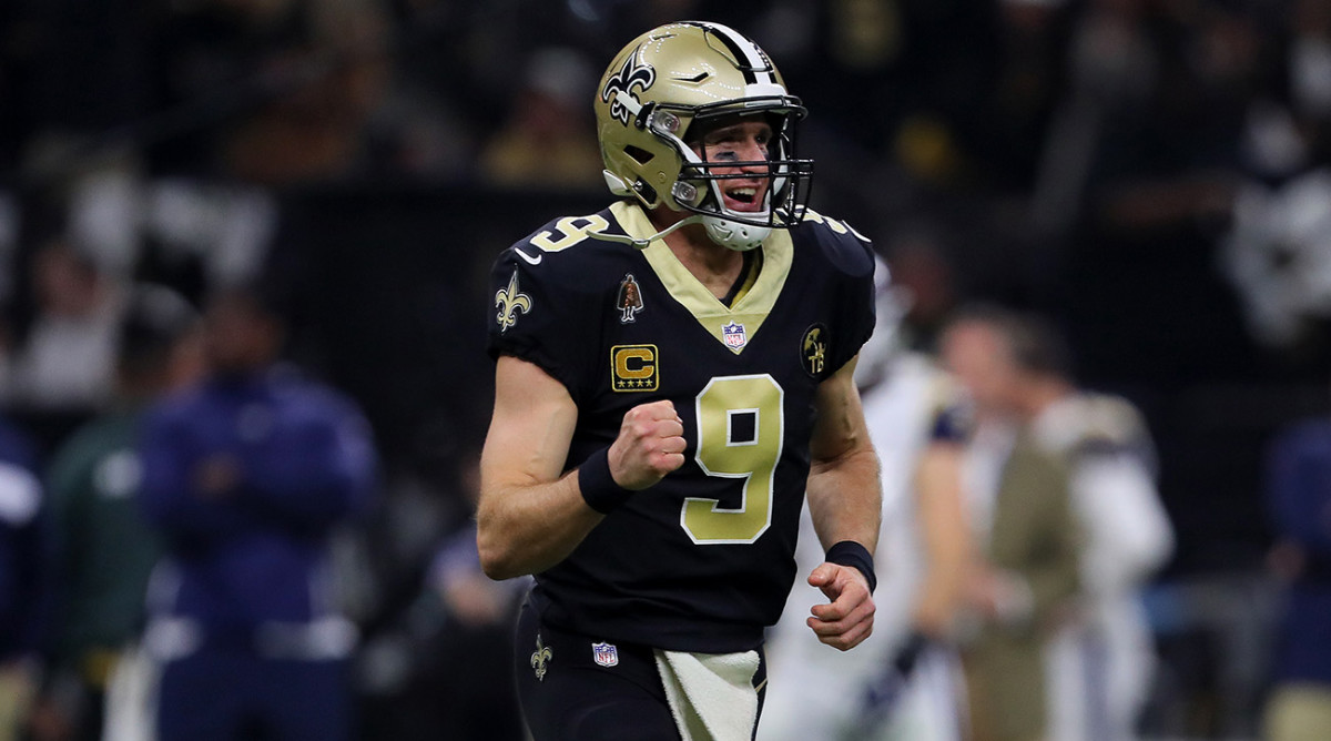 Drew Brees Saints Quarterback Restructures Contract Sports Illustrated