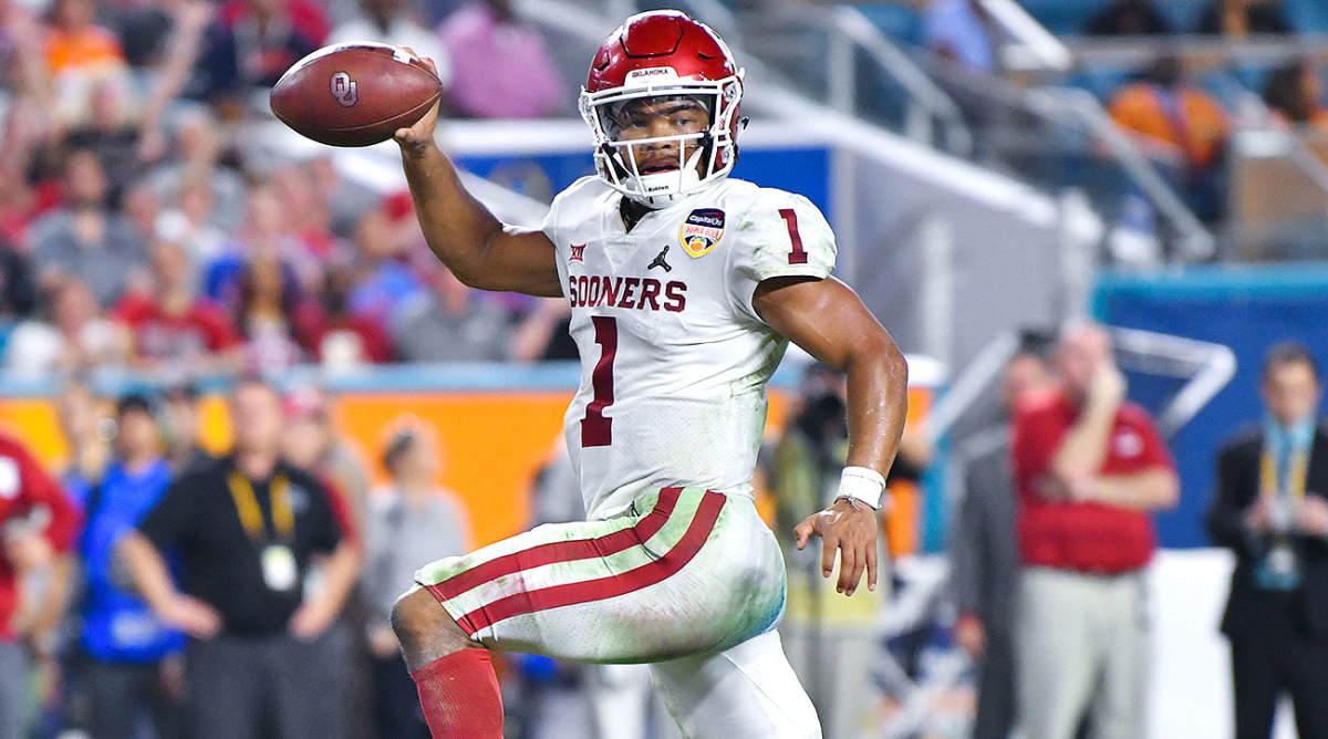 NFL combine What does Kyler Murray have to gain from throwing