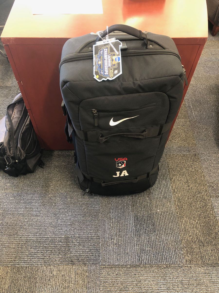 marquette lacross coach joe amplo packed bag motivation