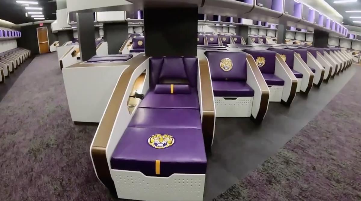 LSU unveils renovation Tigers get insane locker room (video) Sports