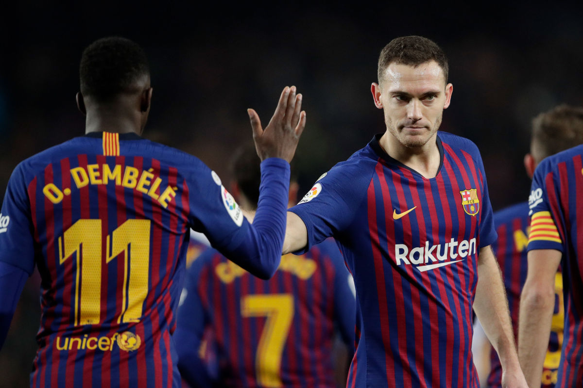 Ousmane Dembele,Thomas Vermaelen
