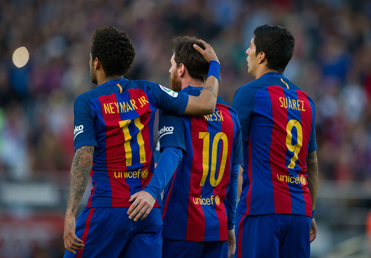 Lionel Messi,Neymar,Luis Suarez