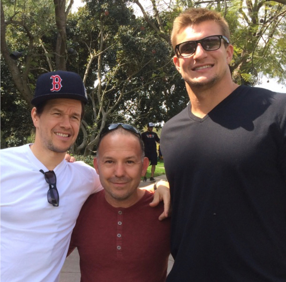 Wahlberg, Penzi and Gronk.