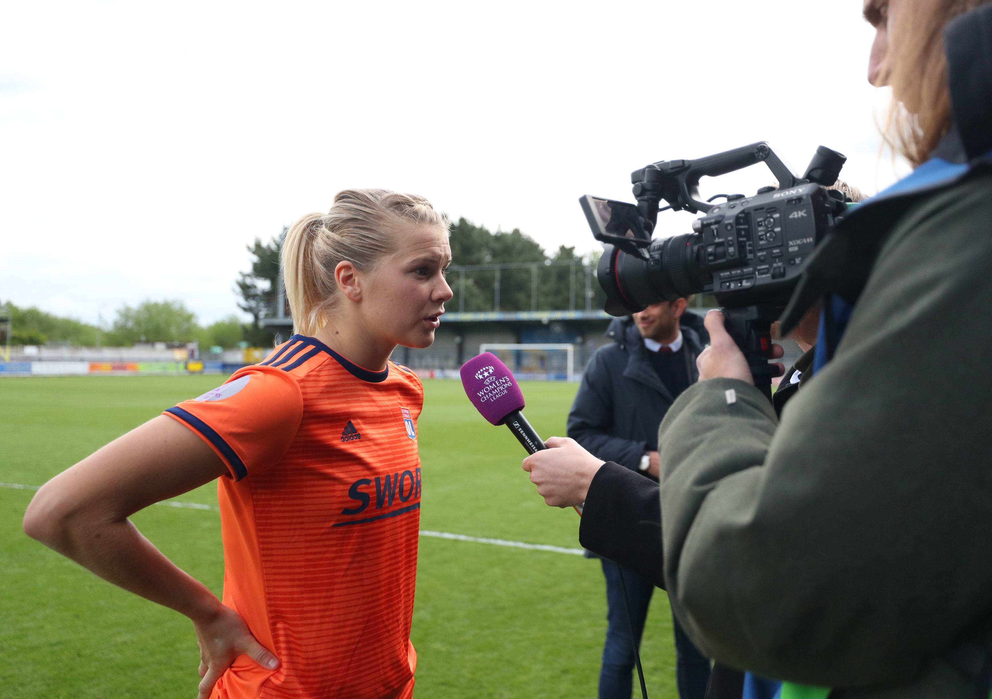 Lyon 9-0 Slavia Prague: Ada Hegerberg hits milestone in Women's Champions  League opener - BBC Sport