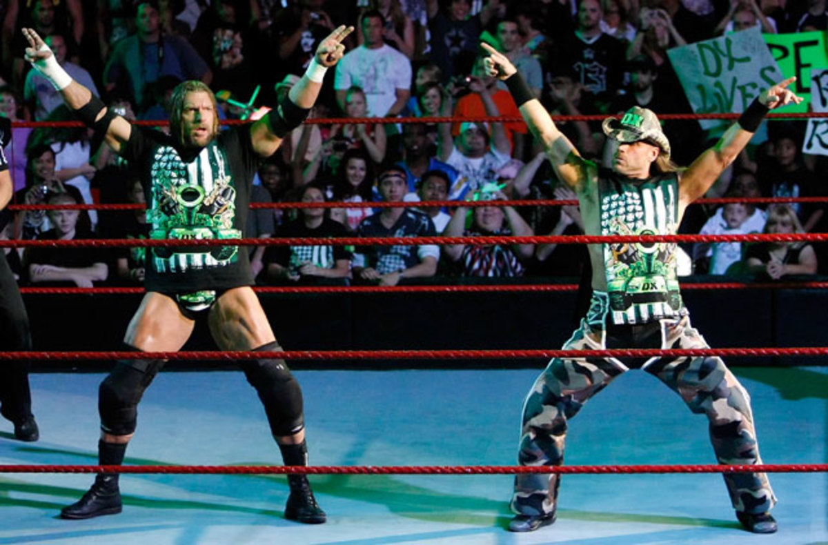 Triple H and Shawn Michaels
