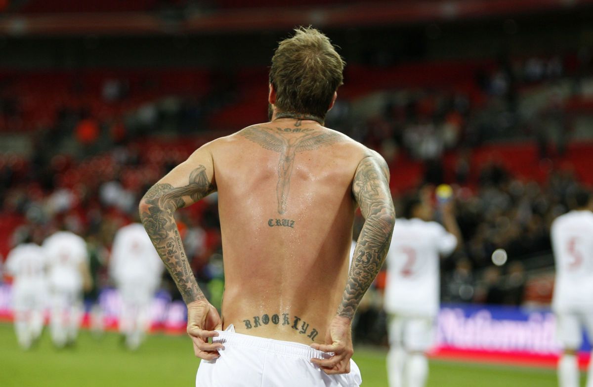 El significado de los tatuajes de David Beckham - Sports Illustrated