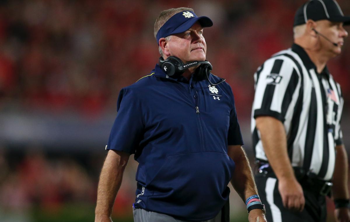Brian Kelly Is The Key To Notre Dame Making A Jump In Recruiting