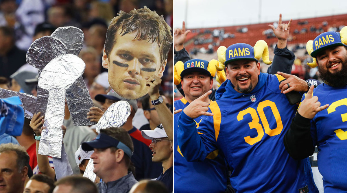 Super Bowl ticket prices are down with Patriots vs. Rams Sports