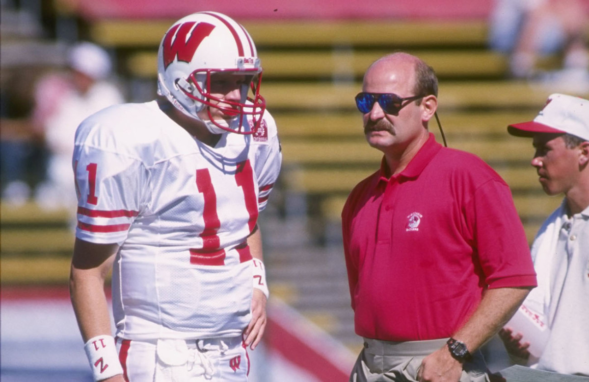 Bevell and Childress at Wisconsin