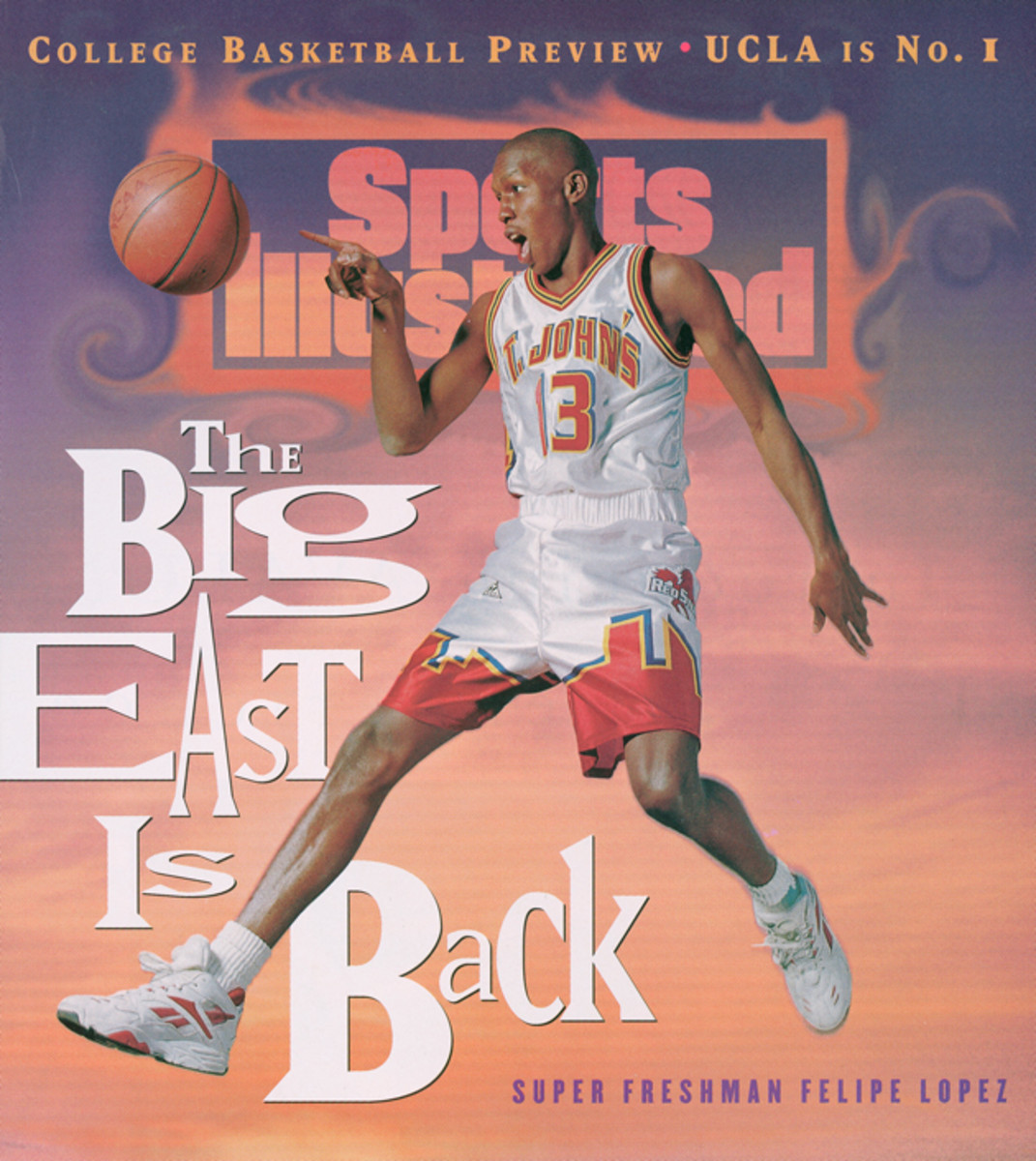 Felipe Lopez dons the cover of Sports Illustrated for the November 28, 1994 issue.