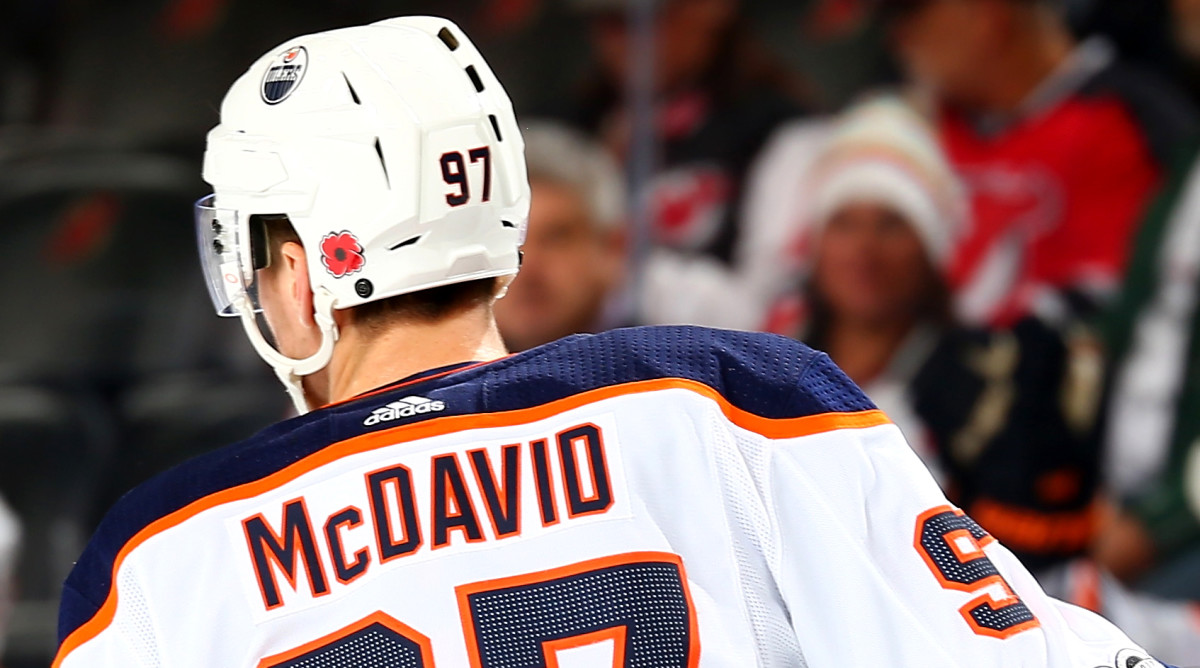 Connor McDavid's signature forged on Oilers jerseys - Sports