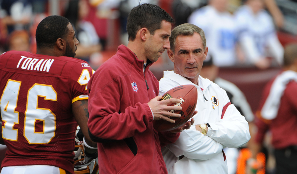 Father and son spent all four seasons together in Washington.