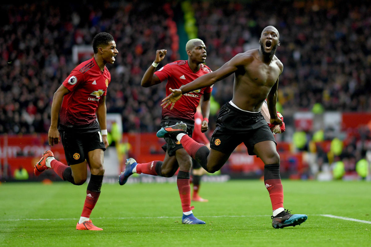 Romelu Lukaku,Paul Pogba,Marcus Rashford