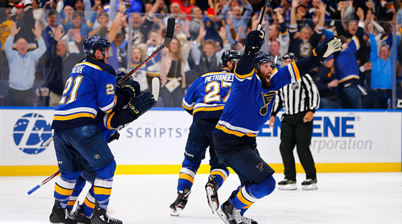 Why do the Blues play Gloria by Laura Branigan after wins? - Sports Illustrated