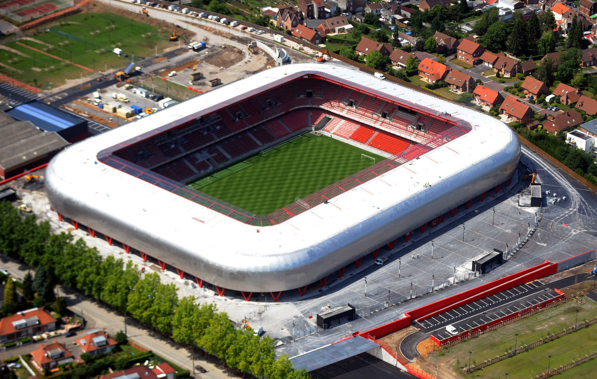 An aerial view taken on June 30, 2011 sh