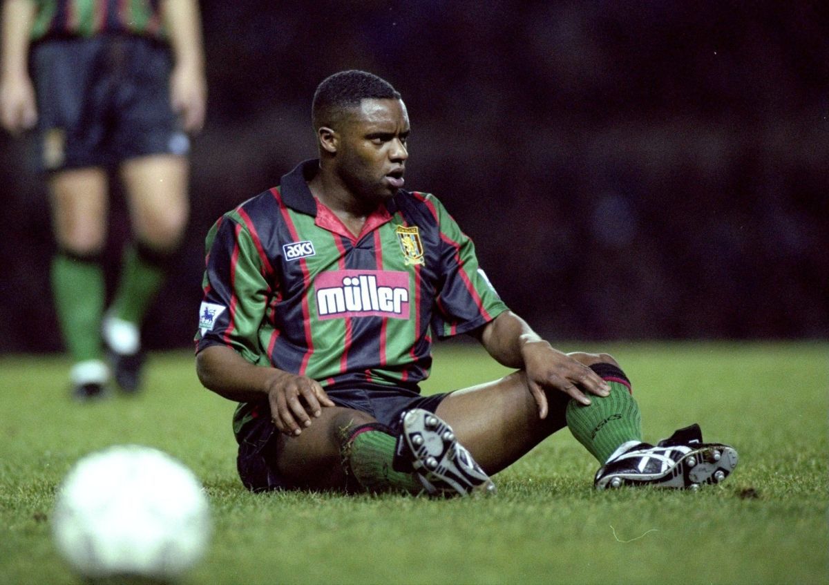 Dalian Atkinson of Aston Villa
