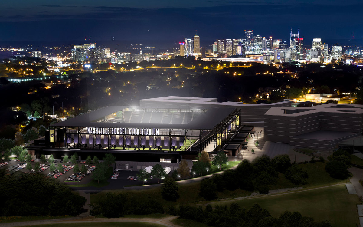 Nashville MLS expansion team stadium renderings (NEW ...