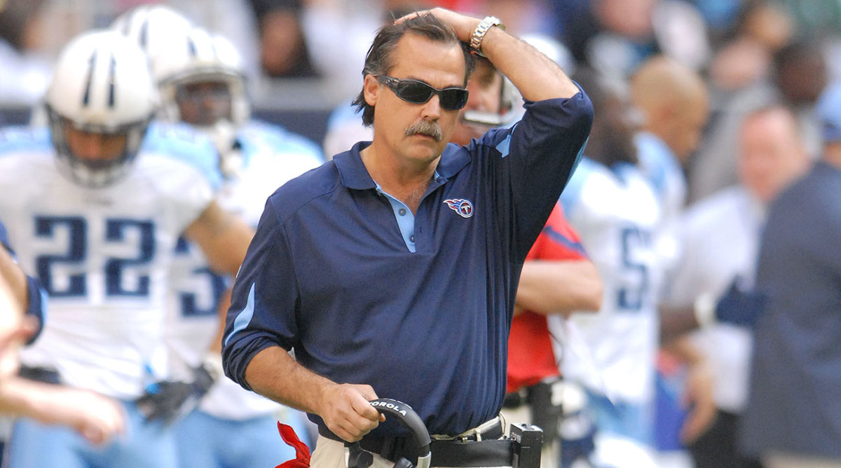After being named the interim head coach during the 1994 season, Jeff Fisher spent 16 years as the Oilers/Titans head coach.