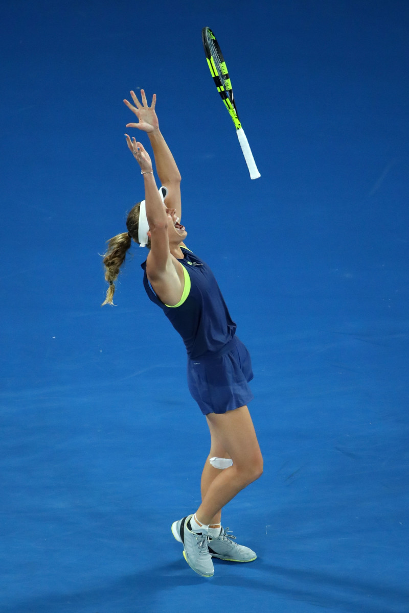 Caroline Australian Open 2018, first major title - Illustrated