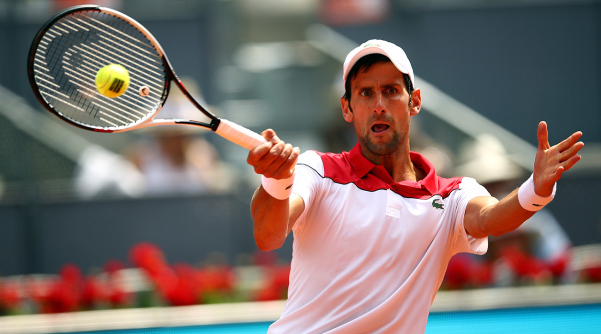 Round sport. Новак Джокович 2011. Novak Djokovic Roland GARROS. ATP.