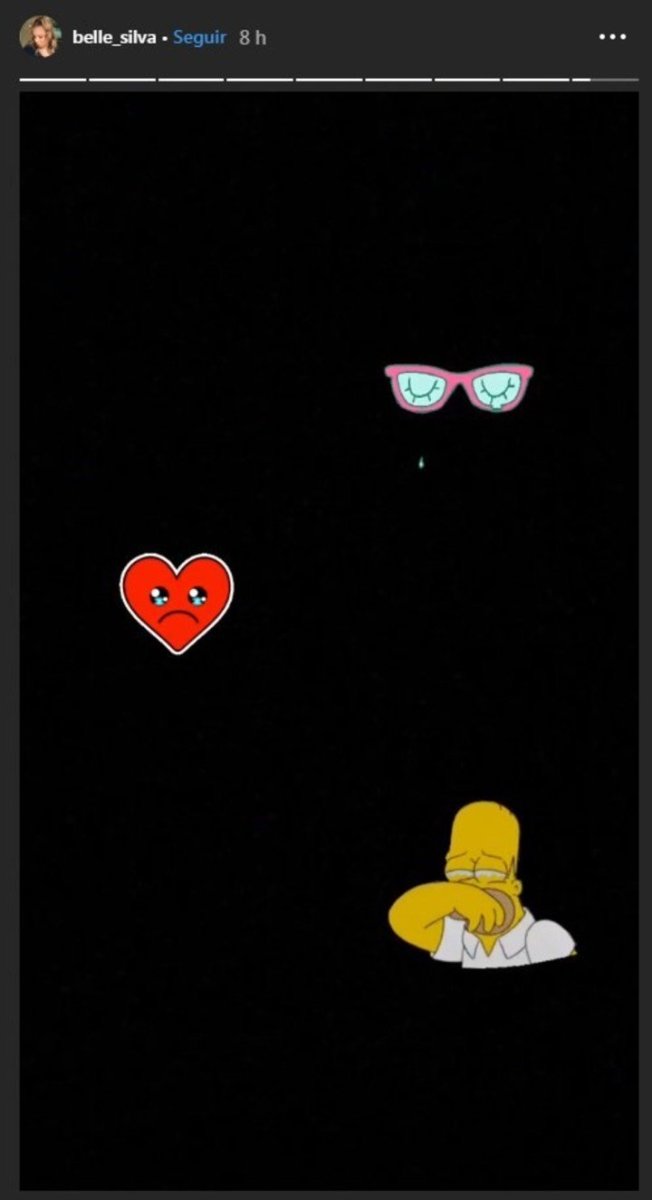 La historia de Belle Silva en Instagram.