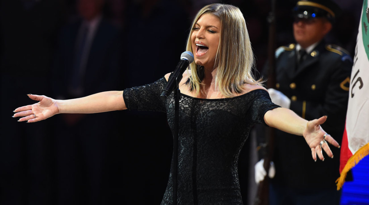 Fergie's exhusband Josh Duhamel rips Draymond Green over anthem